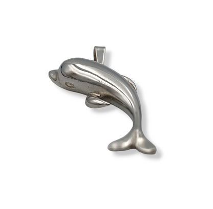 Silver Dolphin design pendant