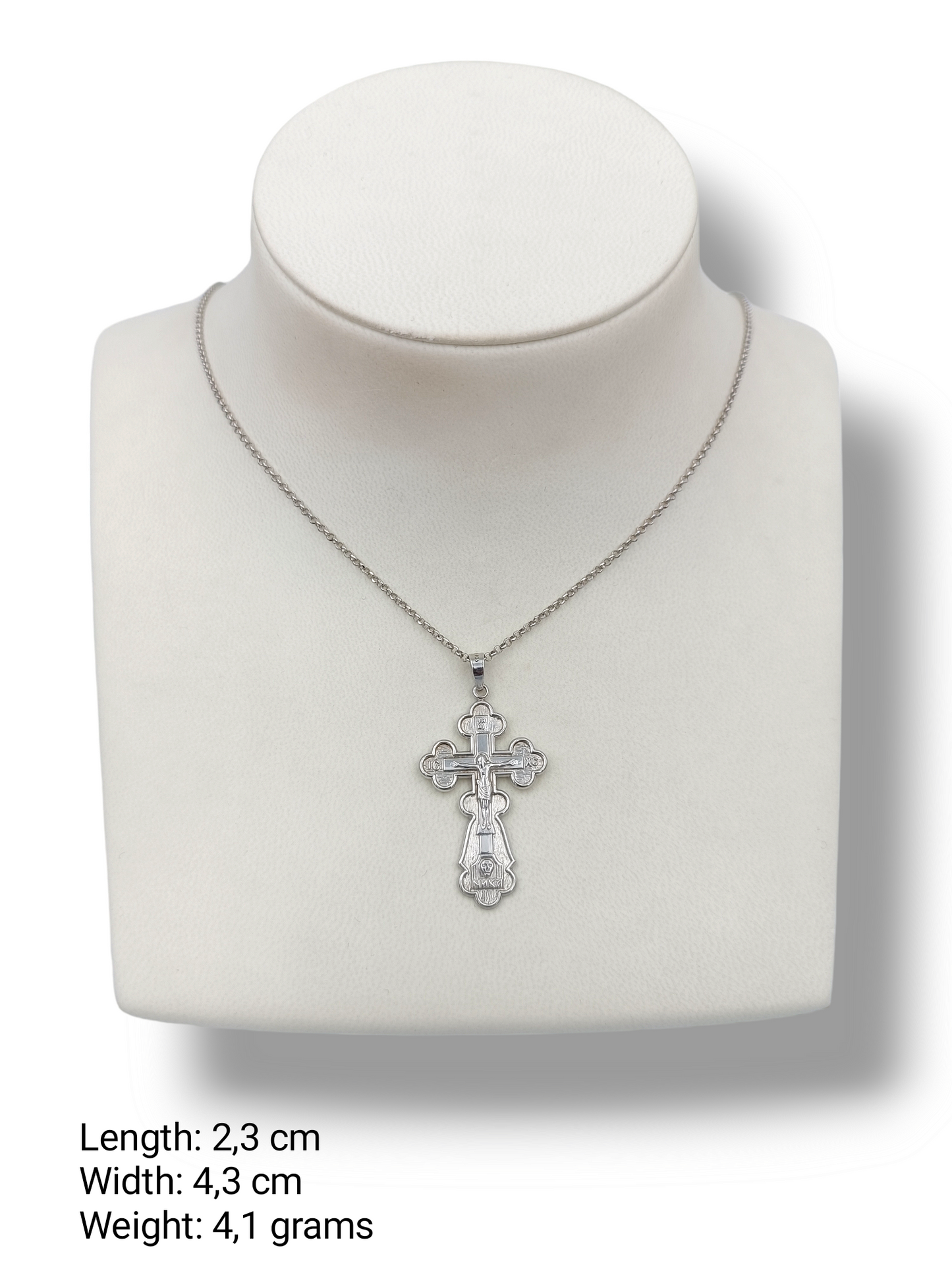 Silver Cross pendant