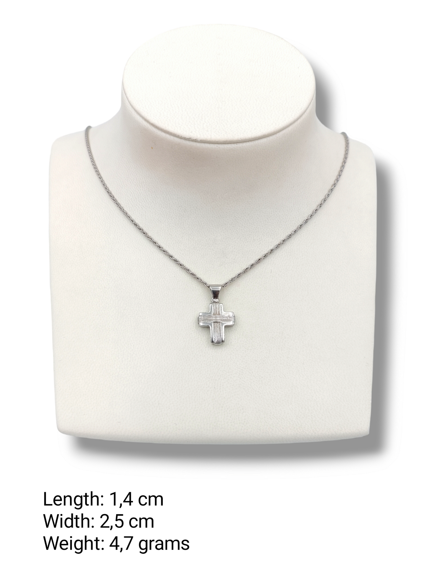 Silver Cross pendant