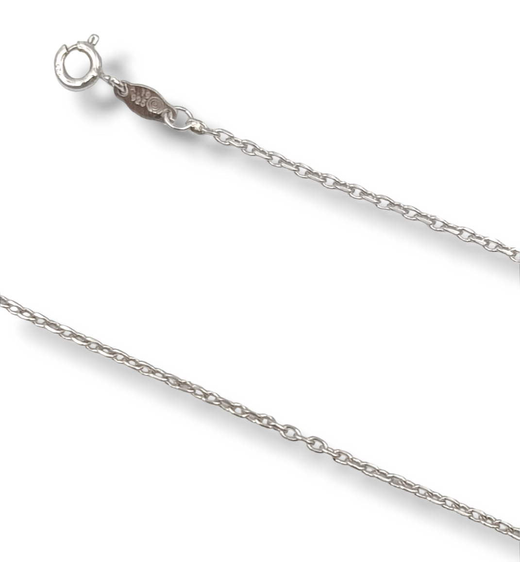 Silver chain 45cm Greca hollow design