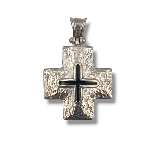 Silver Cross pendant