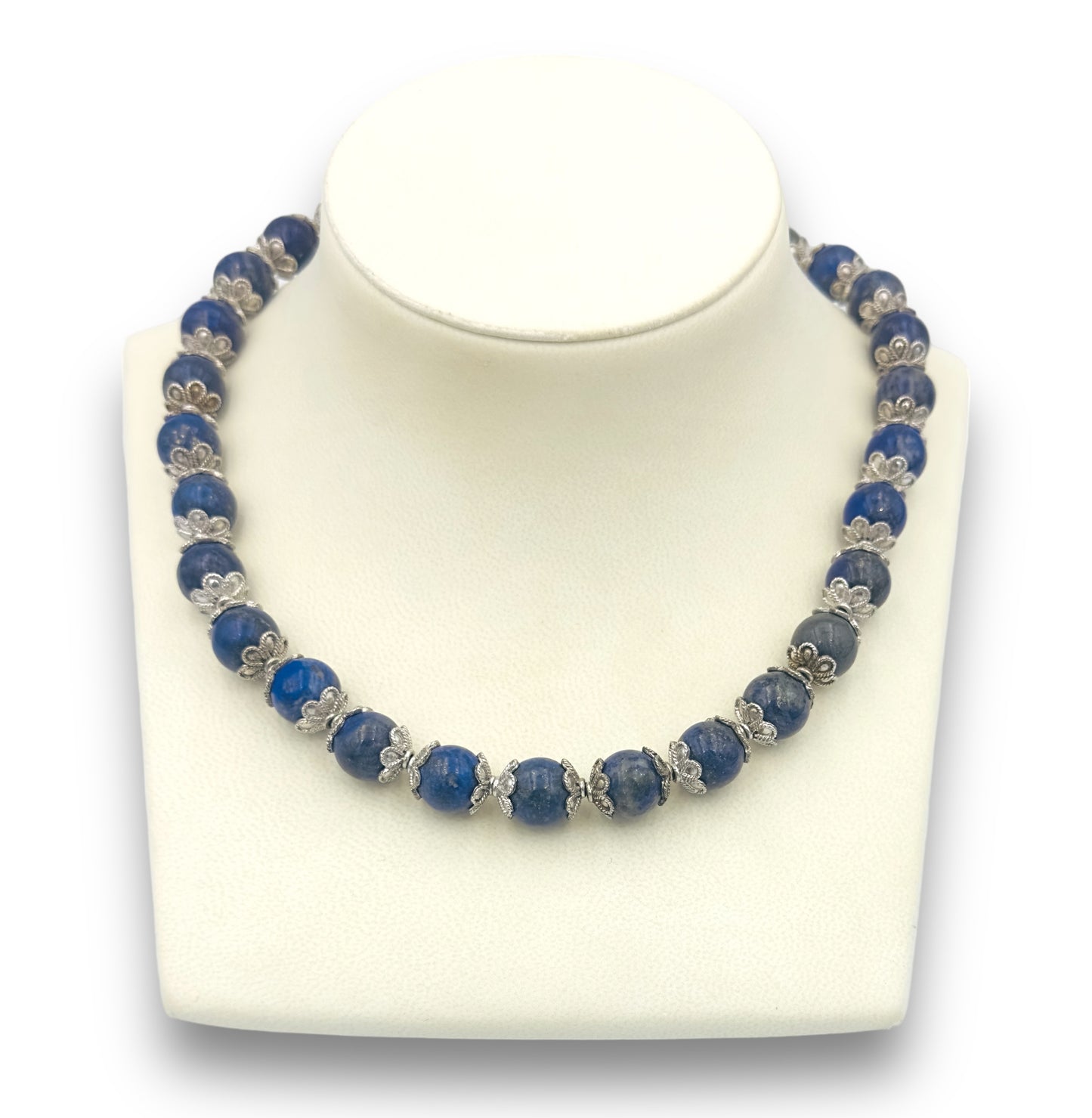 Silver Lapis Lazuli necklace