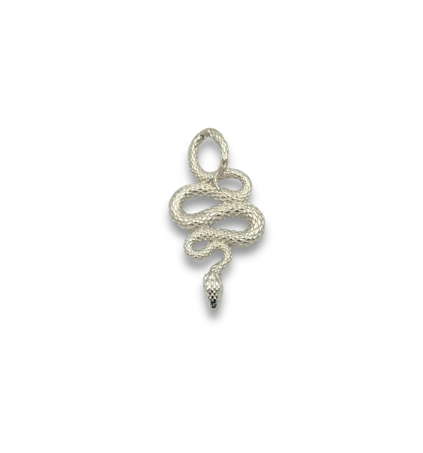 Silver Snake design pendant