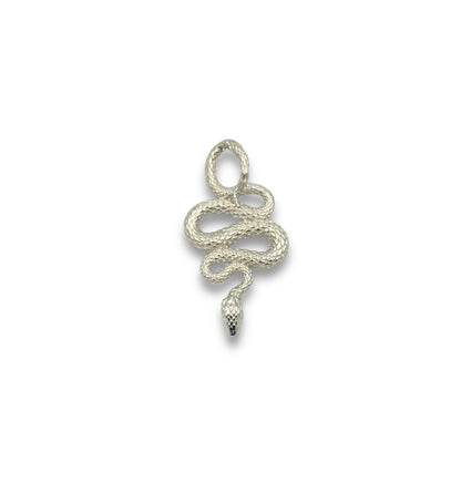 Silver Snake design pendant