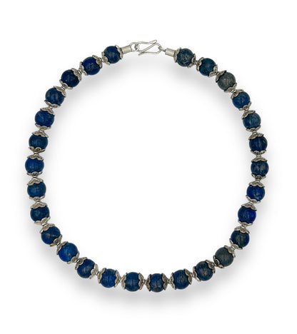 Silver Lapis Lazuli necklace