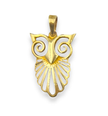 Silver Owl design pendant